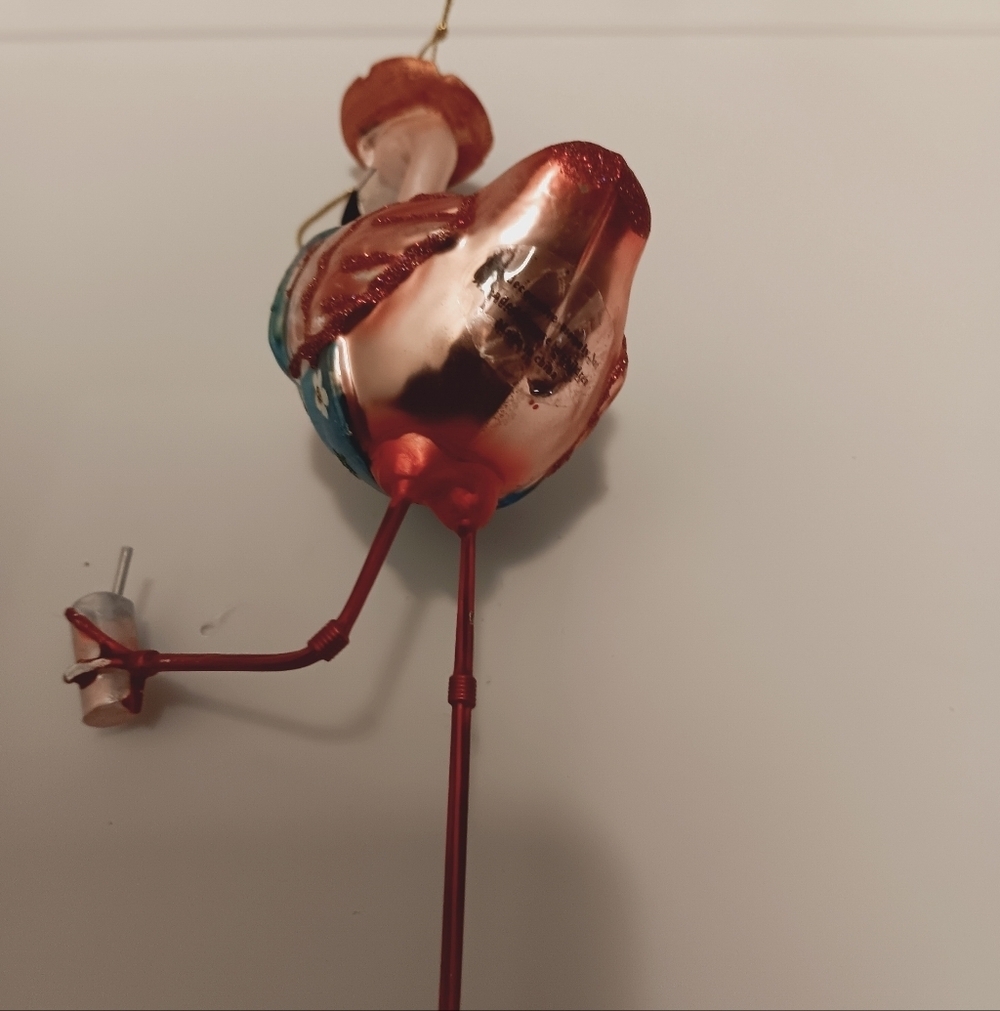 Colorful Flamingo Bird Ornament Approx. 7" - Picture 3 of 3
